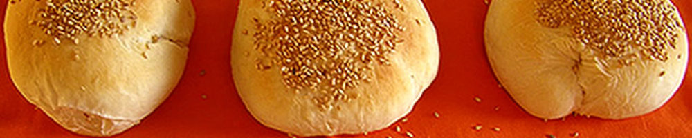 Cómo hacer pan de hamburguesa con sésamo (Thermomix)