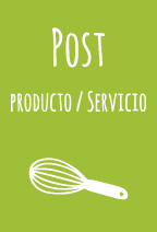 post de productos o servicios