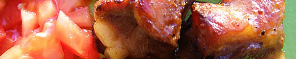 Costillas de cerdo al horno en salsa barbacoa