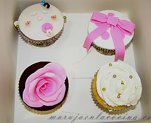 Cupcakes del taller de Jessica Cakes
