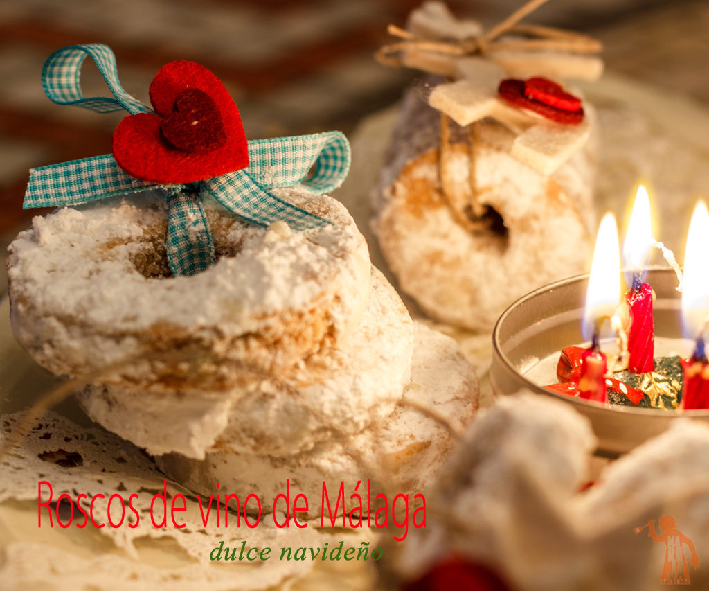 Roscos de vino de Málaga - Dulces de Navidad