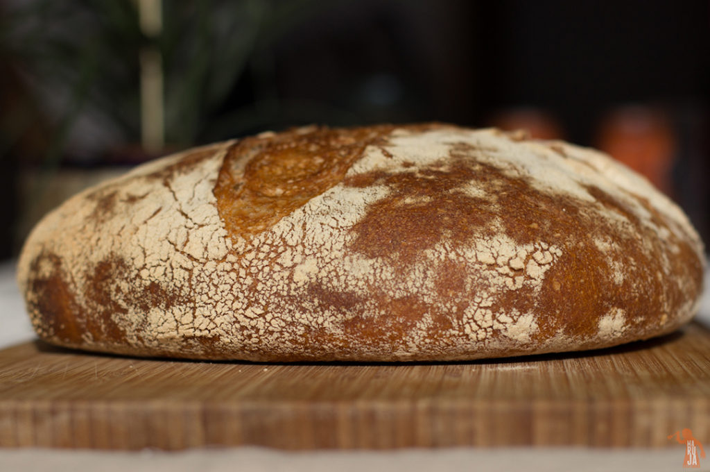 Pan con masa madre