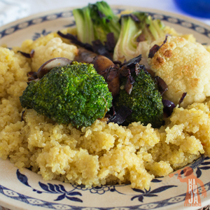 quinoa con verduras